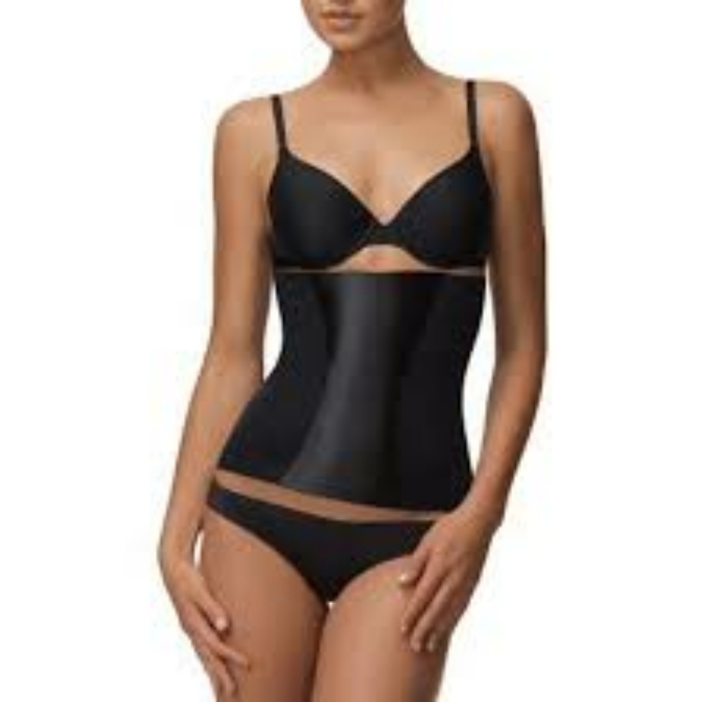 Maidenform Black Tummy Solutions Shaper #2368